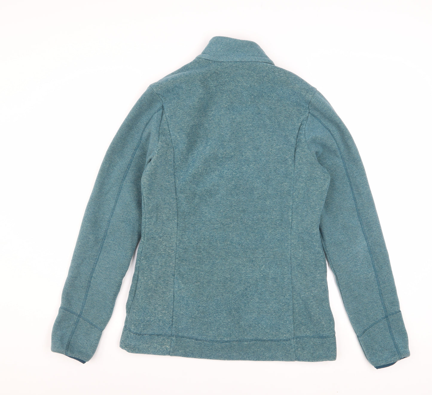 Quechua Women Blue Fleece Full Zip Outdoor Jacket Size 12