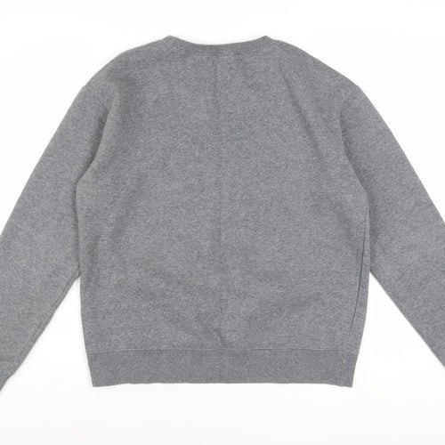 Hush Womens Grey Lightning Bolt Pullover Sweatshirt Size S