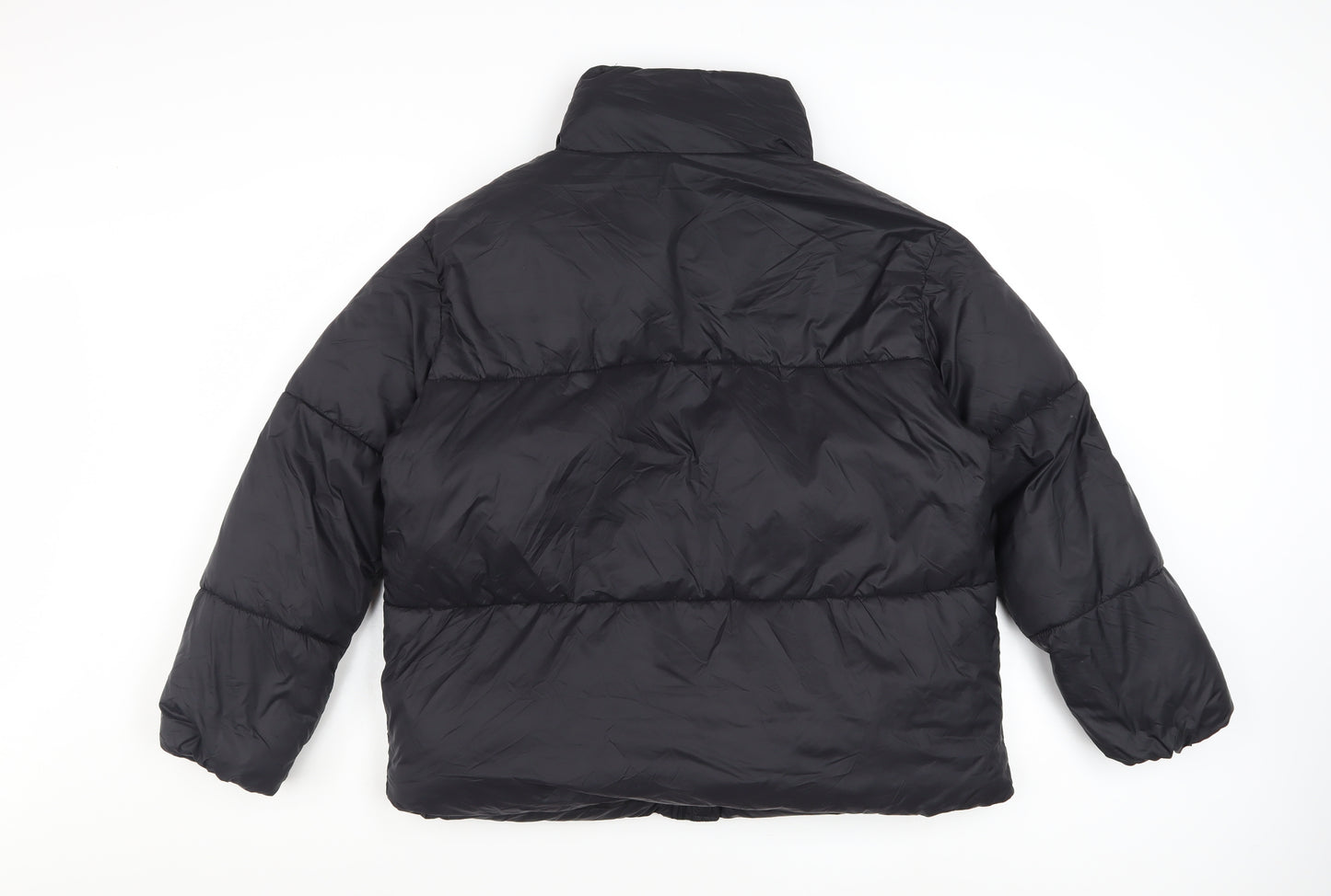 CUH Women's Black XS Puffer Jacket Full Zip Winter Coat