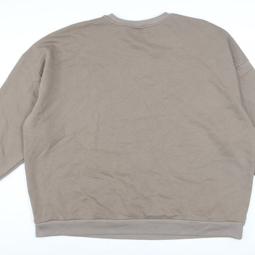 Disney Winnie the Pooh Women's Brown XL Pullover Sweatshirt