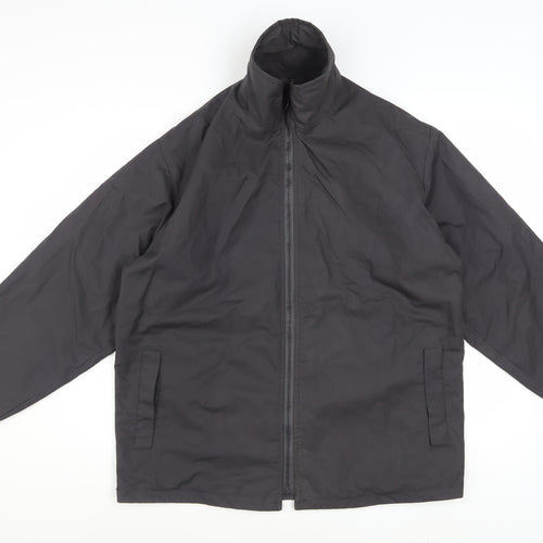 Howies Men’s Black Waterproof Ventile Cotton Jacket M