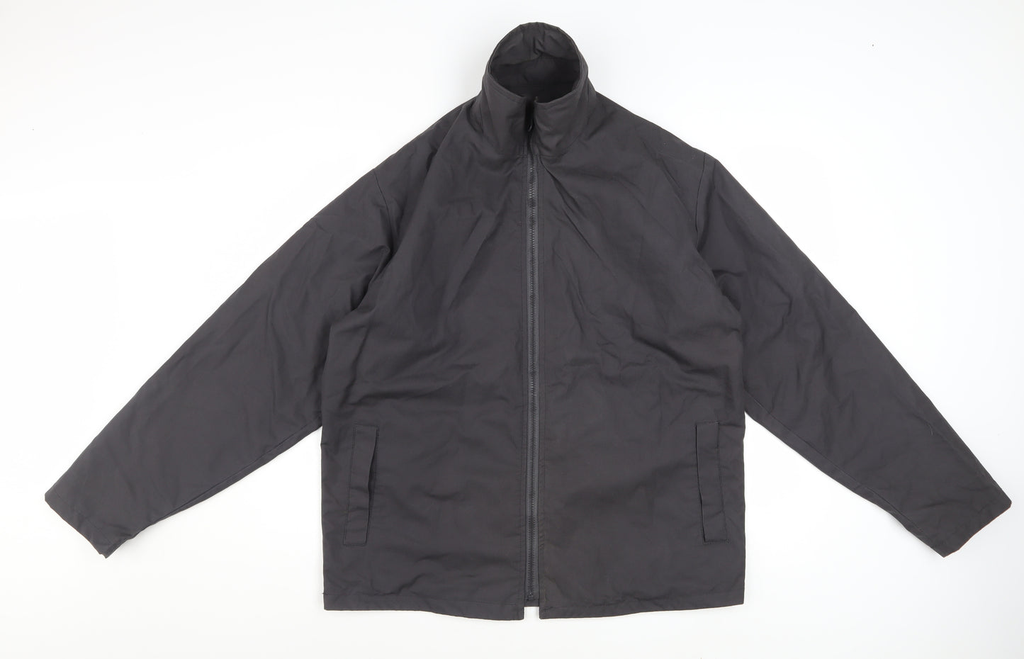 Howies Men’s Black Waterproof Ventile Cotton Jacket M