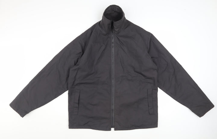 Howies Men’s Black Waterproof Ventile Cotton Jacket M