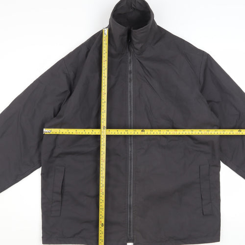 Howies Men’s Black Waterproof Ventile Cotton Jacket M