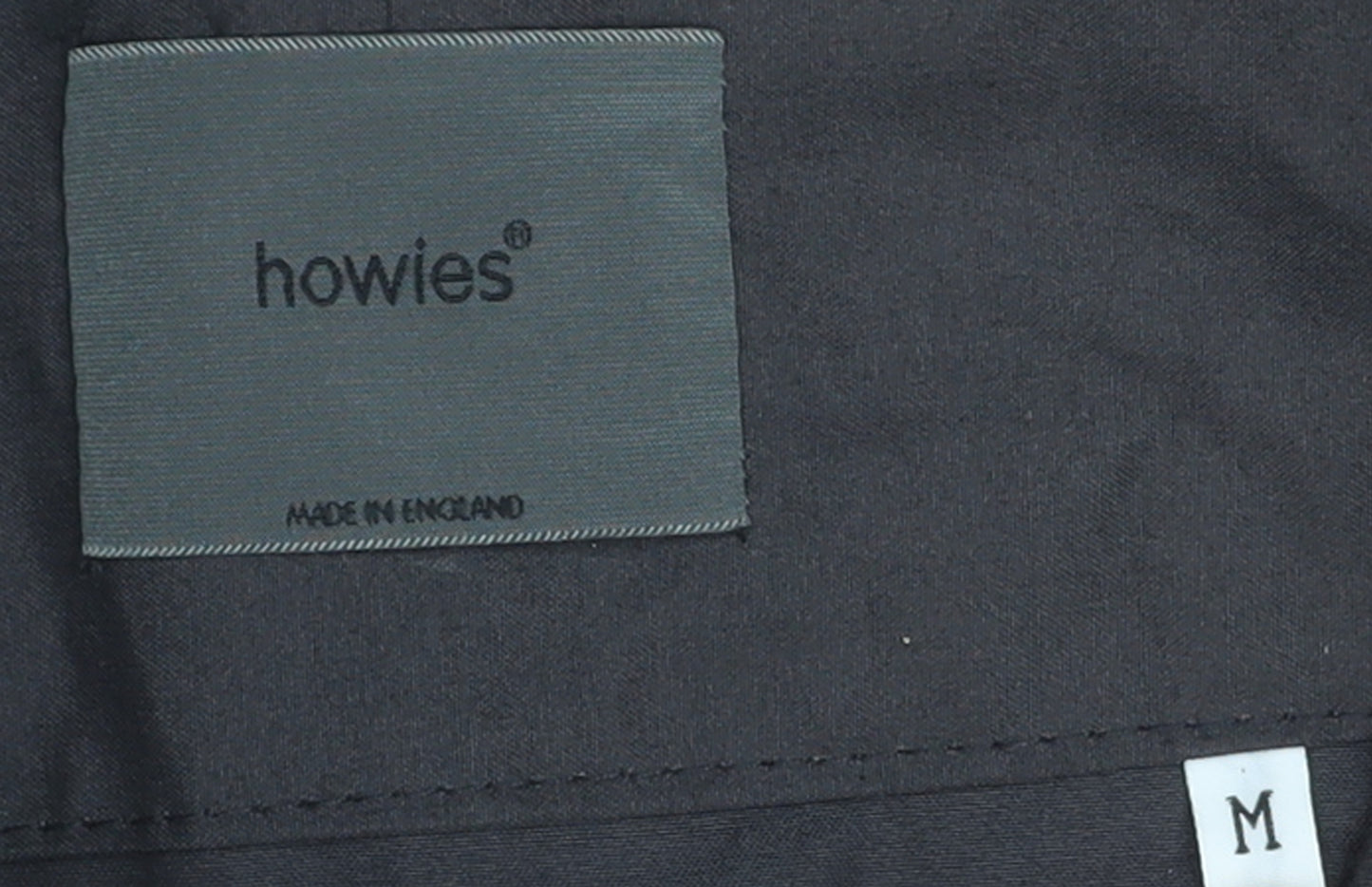 Howies Men’s Black Waterproof Ventile Cotton Jacket M