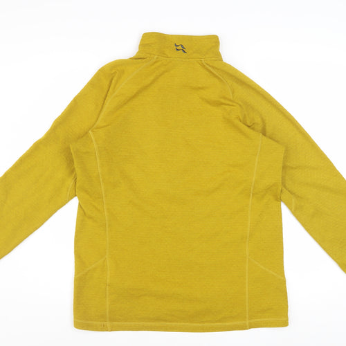 Rab Men’s Yellow Nexus Pullover Sweatshirt Size M Outdoor Half Zip