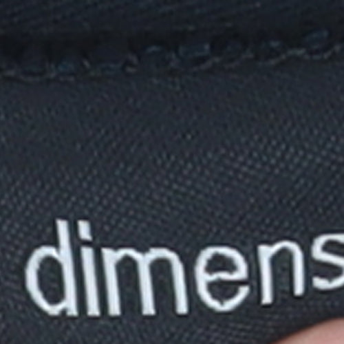 Dimensions Men Black Cargo Trousers 38 Short Polyester Cotton Workwear