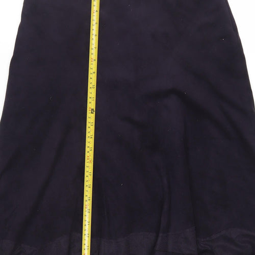 Marks and Spencer Per Una Women’s Black Long A-Line Skirt Size 10L