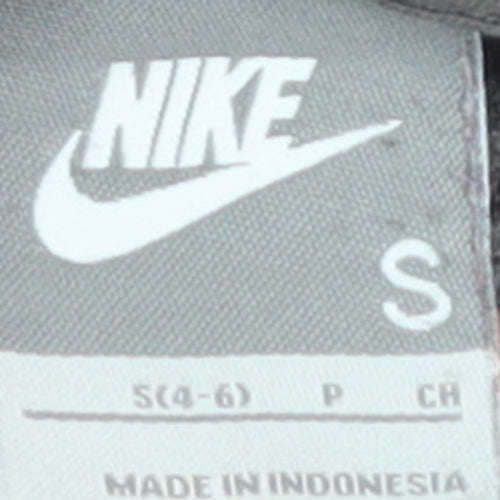 Nike Womens Grey Full Zip Hoodie Small Classic Fit