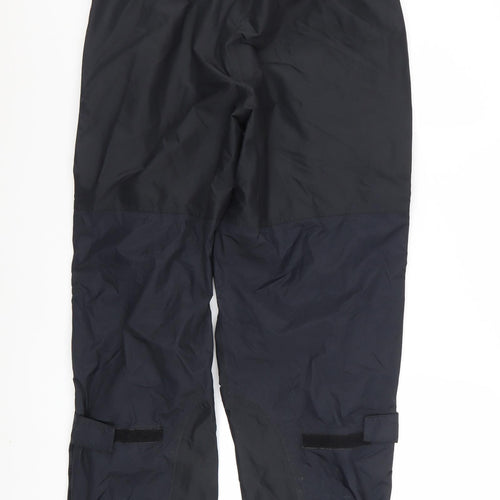 Lowe Alpine Women's Black Waterproof Rain Trousers Size 14