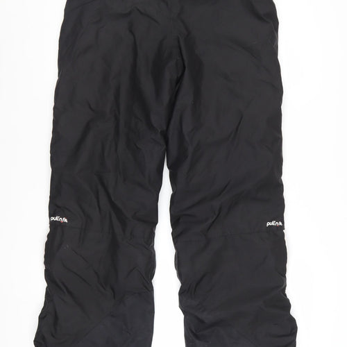 Wedze Boys Black 14 Years Waterproof Insulated Snow Ski Trousers