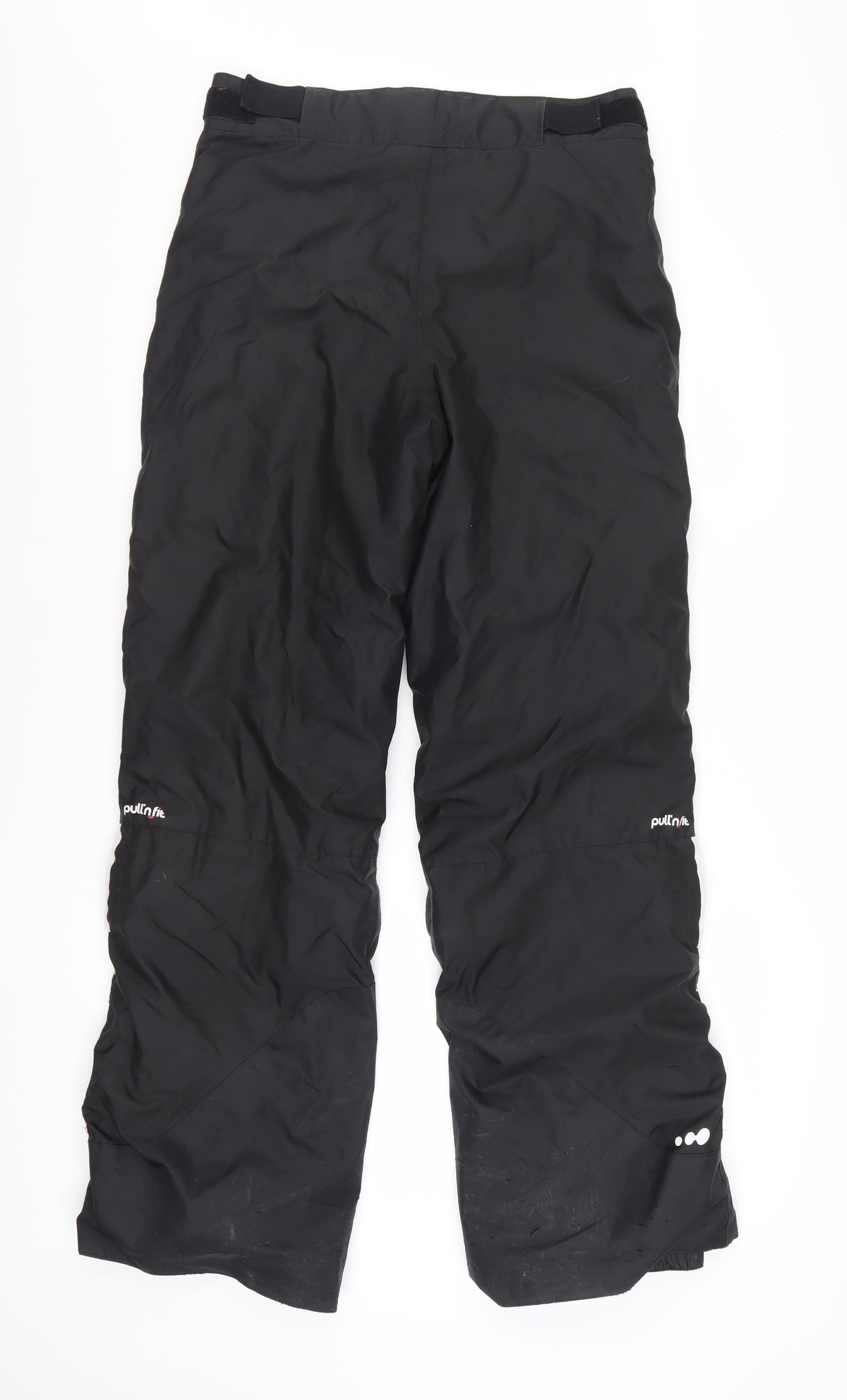 Wedze Boys Black 14 Years Waterproof Insulated Snow Ski Trousers