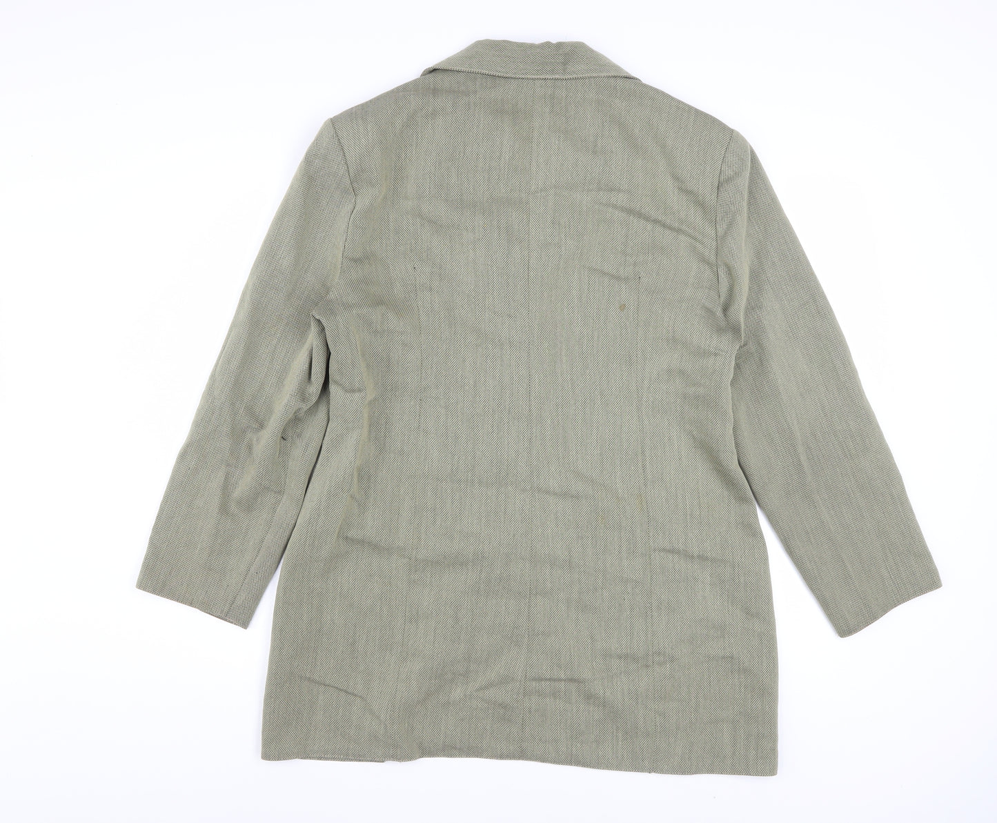 Aygun of London Women's Beige Classic Blazer M Mid-Length Jacket