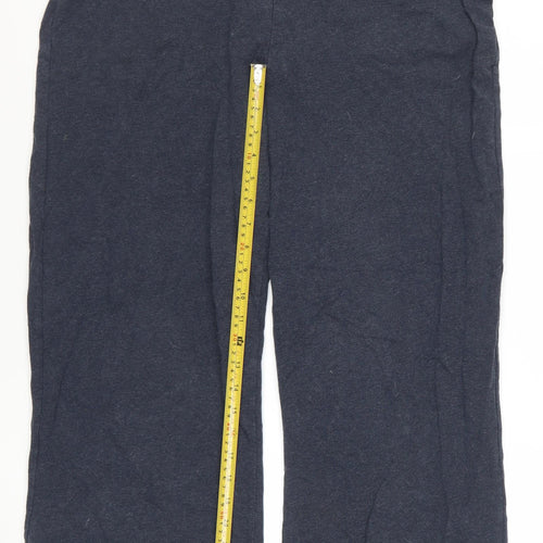 Seasalt Cornwall Women's Navy Cotton Stretch Lazy Bones Trousers UK 16