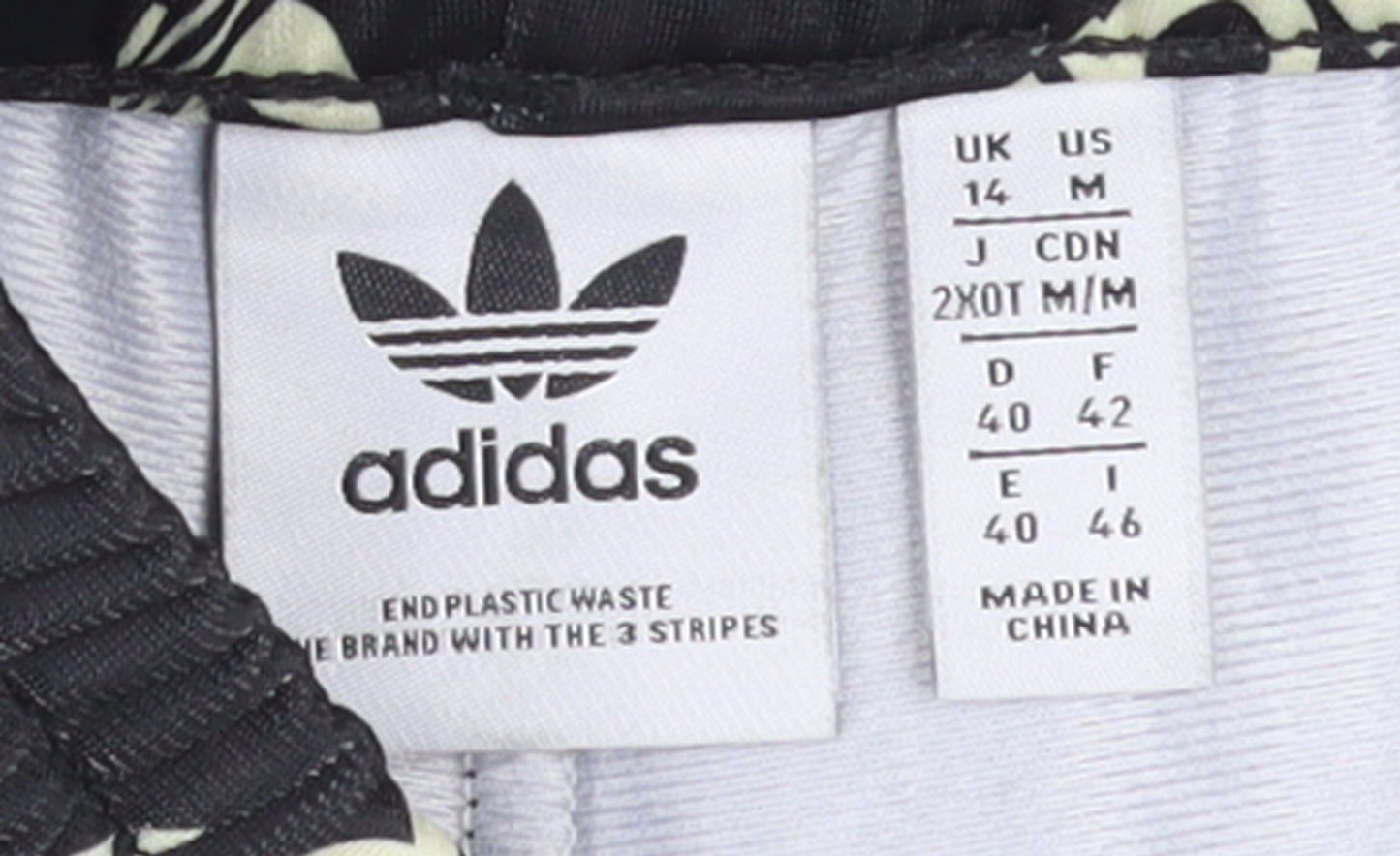 Adidas Women’s Black Logo Snap Track Pants Size 14