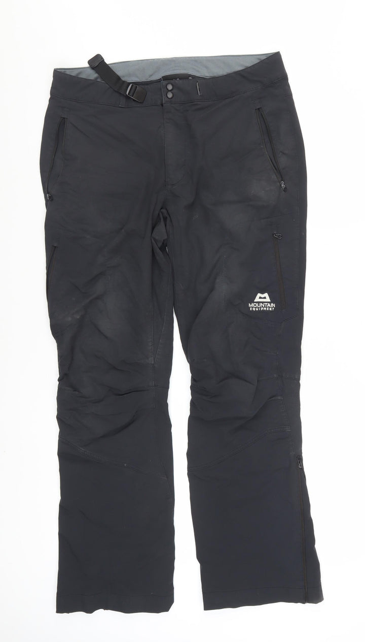 Mountain Equipment Men's Black 34 Cargo Softshell Hiking Trousers