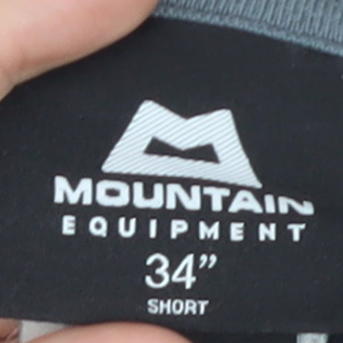 Mountain Equipment Men's Black 34 Cargo Softshell Hiking Trousers