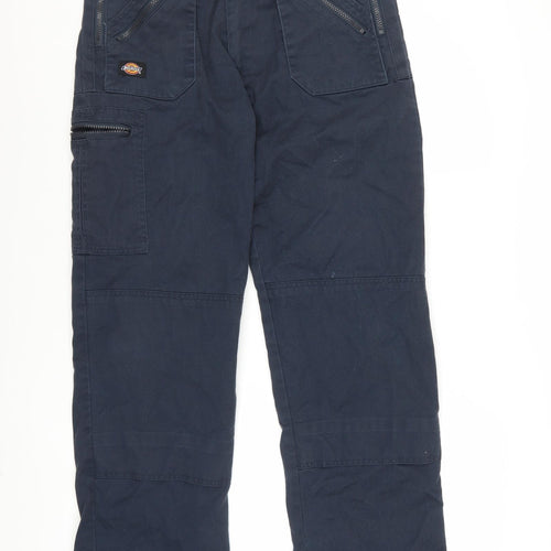 Dickies Men’s Blue Cargo Work Trousers 32T Regular Fit