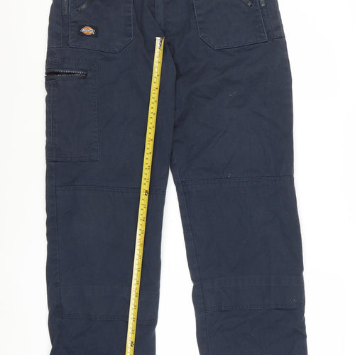 Dickies Men’s Blue Cargo Work Trousers 32T Regular Fit