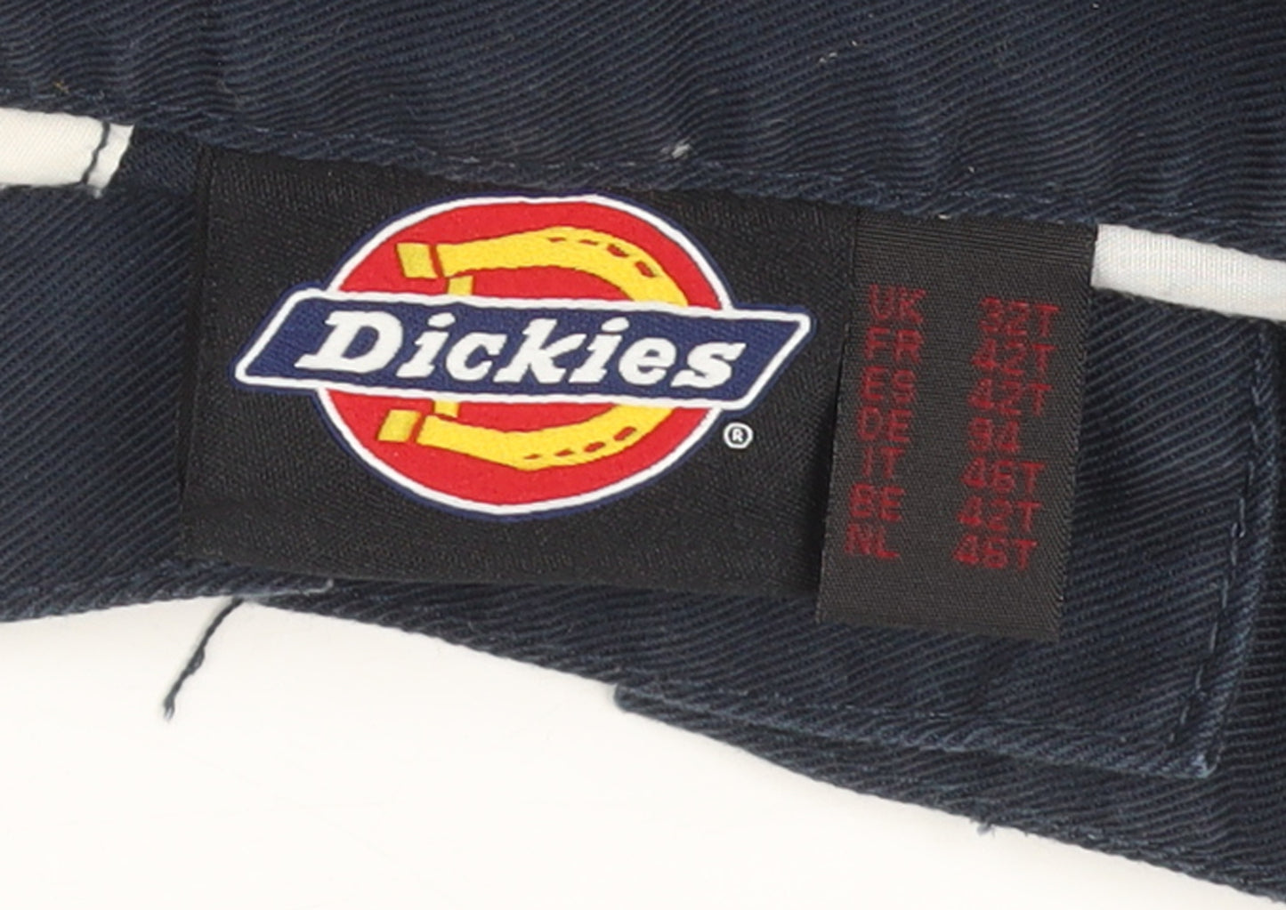 Dickies Men’s Blue Cargo Work Trousers 32T Regular Fit