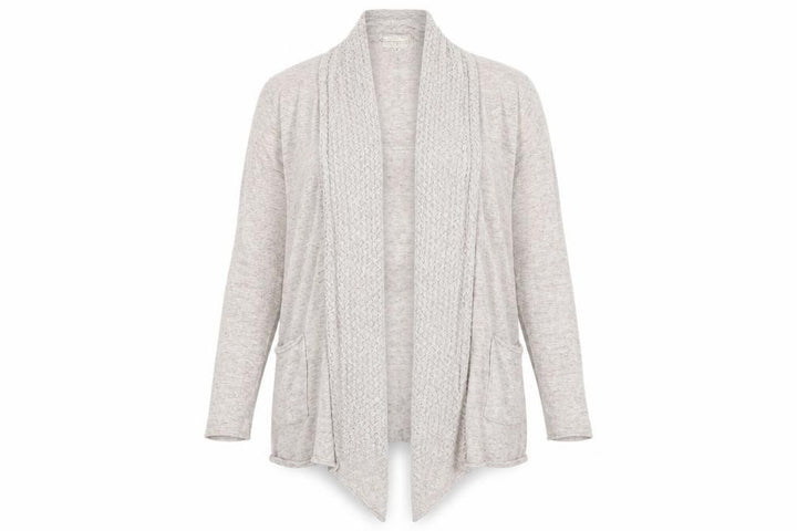 FatFace Womens Beige Cotton Knit Cardigan UK 12