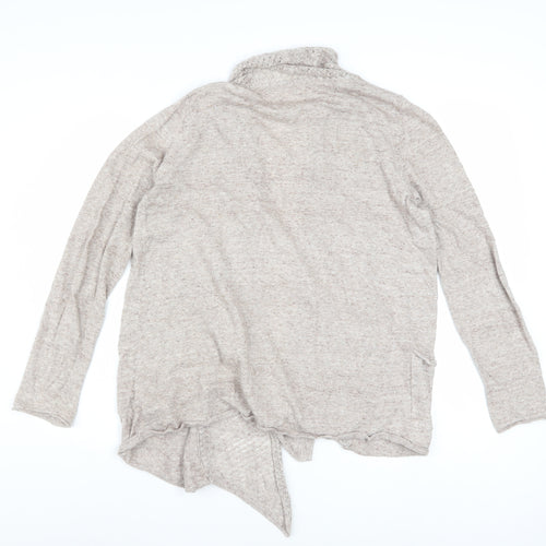 Fat Face Womens Beige Cotton Knit Cardigan UK 12