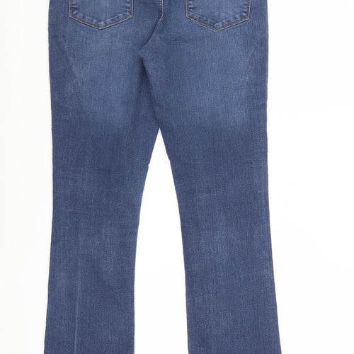 Denim Co Women Blue Bootcut Jeans UK 14 Classic Fit