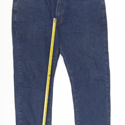 Marks and Spencer Men’s Blue Tapered Denim Jeans 38W 29L