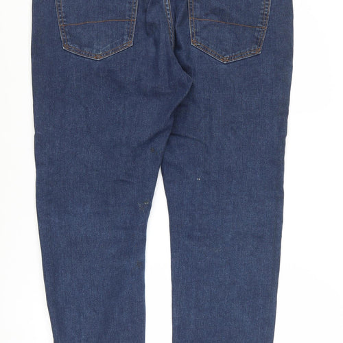 Marks and Spencer Men’s Blue Tapered Denim Jeans 38W 29L