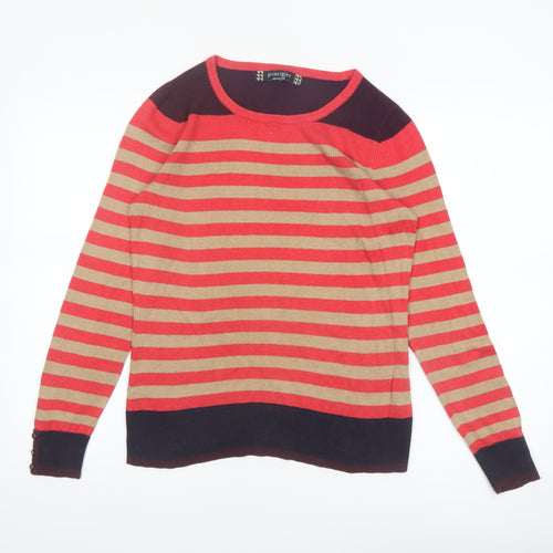 Principles by Ben de Lisi Women's Multicoloured Stripe Jumper Size 12
