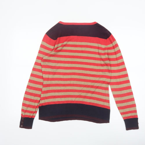 Principles by Ben de Lisi Women's Multicoloured Stripe Jumper Size 12