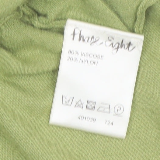 Phase Eight Women’s Green Shrug Knit Cardigan Size 18