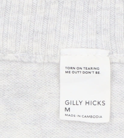 Gilly Hicks Women’s Grey Knit Crew Neck Pullover Jumper Medium