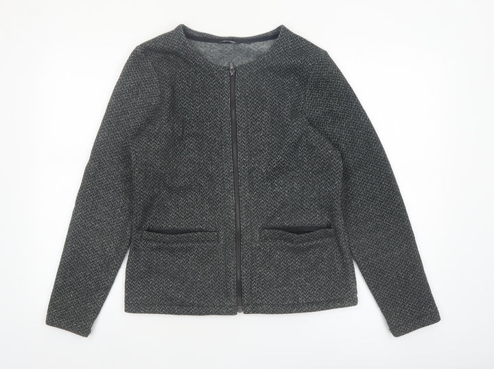 Rohan Womens Grey Finnic Jacket Size S Full Zip Lightweight Outdoor