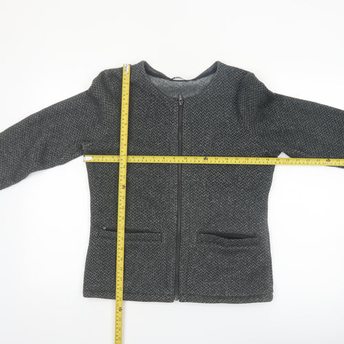 Rohan Womens Grey Finnic Jacket Size S Full Zip Lightweight Outdoor