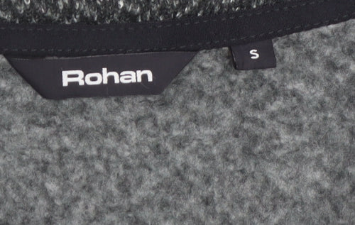 Rohan Womens Grey Finnic Jacket Size S Full Zip Lightweight Outdoor