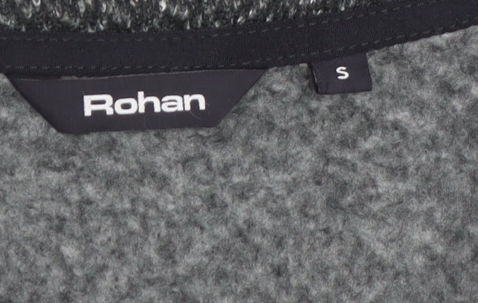 Rohan Womens Grey Finnic Jacket Size S Full Zip Lightweight Outdoor