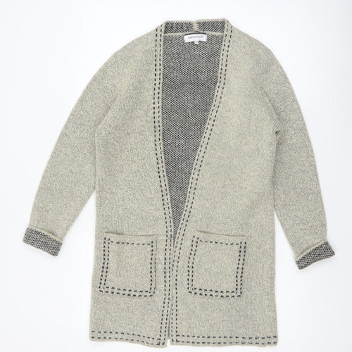 Paramour Women's Grey Cardigan Knit Long Sleeve Open Front S