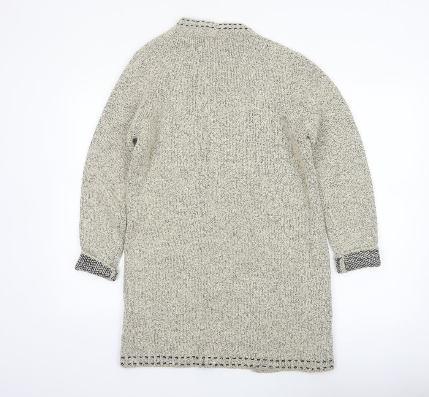 Paramour Women's Grey Cardigan Knit Long Sleeve Open Front S