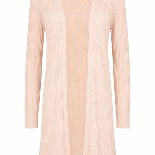 Oasis Women Pink Lightweight Longline Viscose Cardigan M