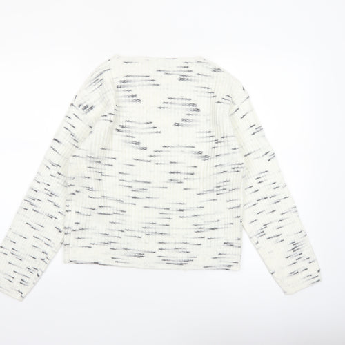 Marks and Spencer Women's Ivory Knit Pullover Jumper S