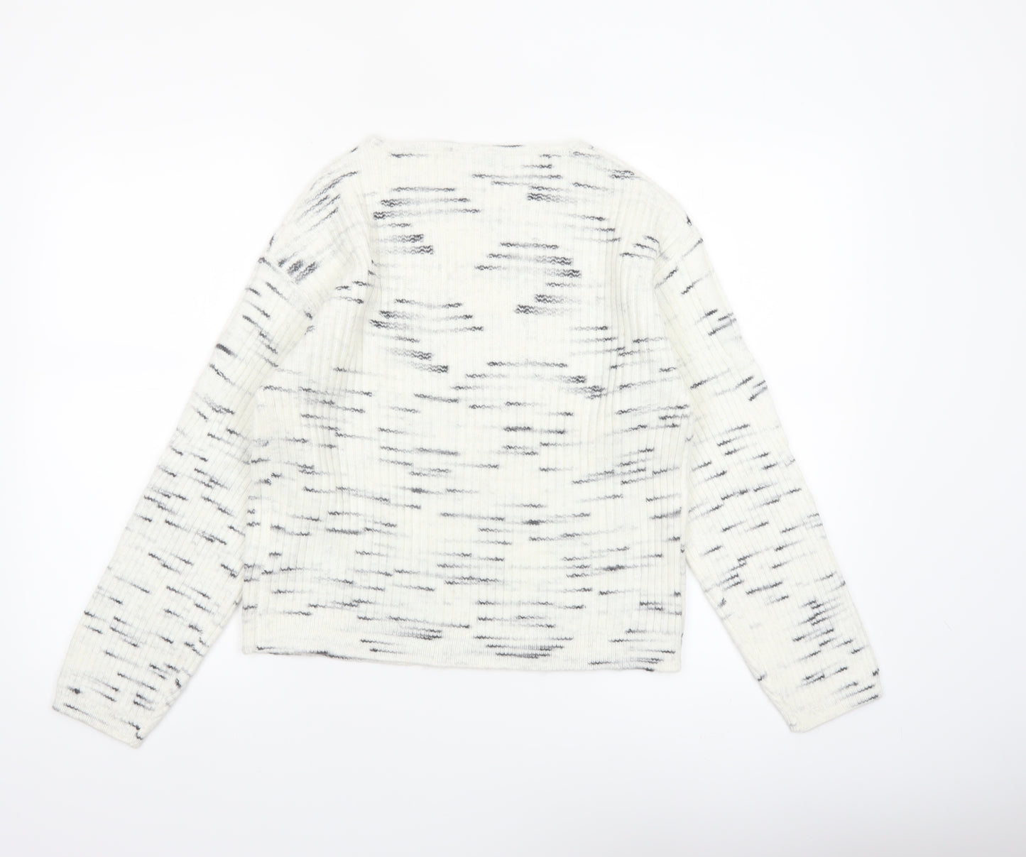 Marks and Spencer Women's Ivory Knit Pullover Jumper S