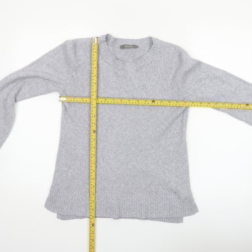 Oasis Women’s Grey Crew Neck Knit Jumper Size S