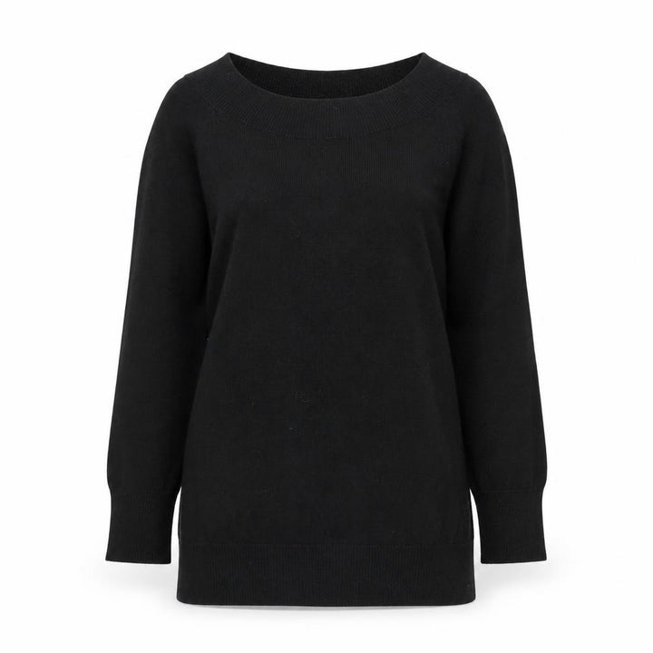 Gap Women’s Black Cotton Crew Neck Long Sleeve Jumper M