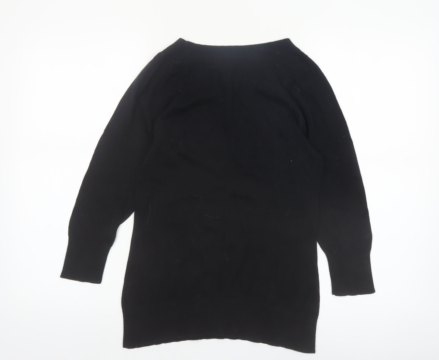 Gap Women’s Black Cotton Crew Neck Long Sleeve Jumper M