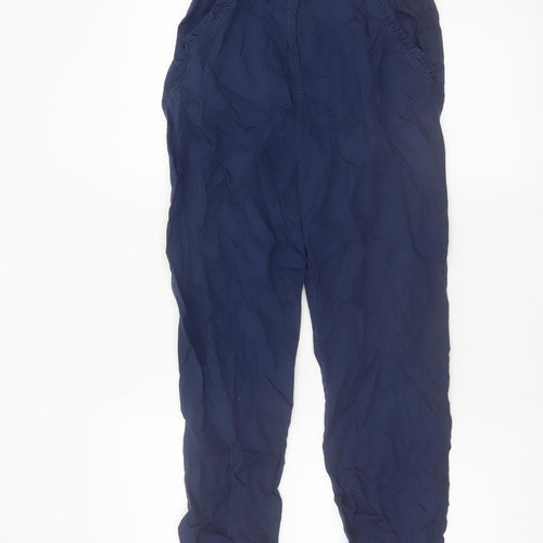 Mountain Warehouse Boys Blue Outdoor Hiking Cargo Trousers 13 Years