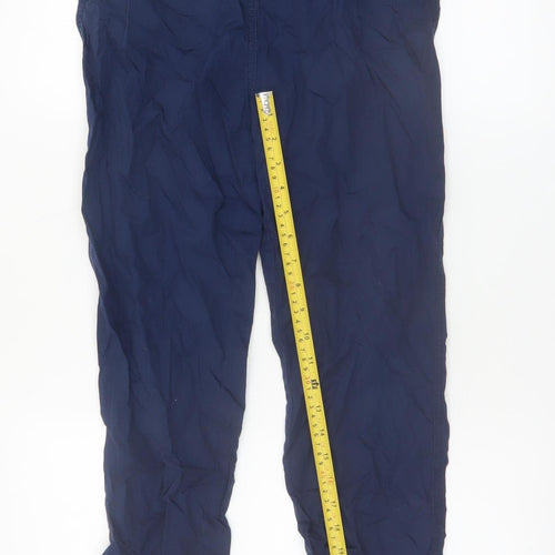Mountain Warehouse Boys Blue Outdoor Hiking Cargo Trousers 13 Years