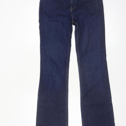 Own Women's Blue Bootcut Stretch Denim Jeans Size 12 Regular