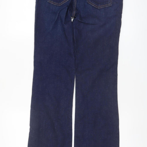 Own Women's Blue Bootcut Stretch Denim Jeans Size 12 Regular
