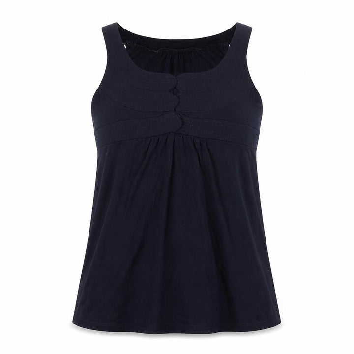 Topshop Women’s Tall Navy Blue Sleeveless Tank Top Size 10